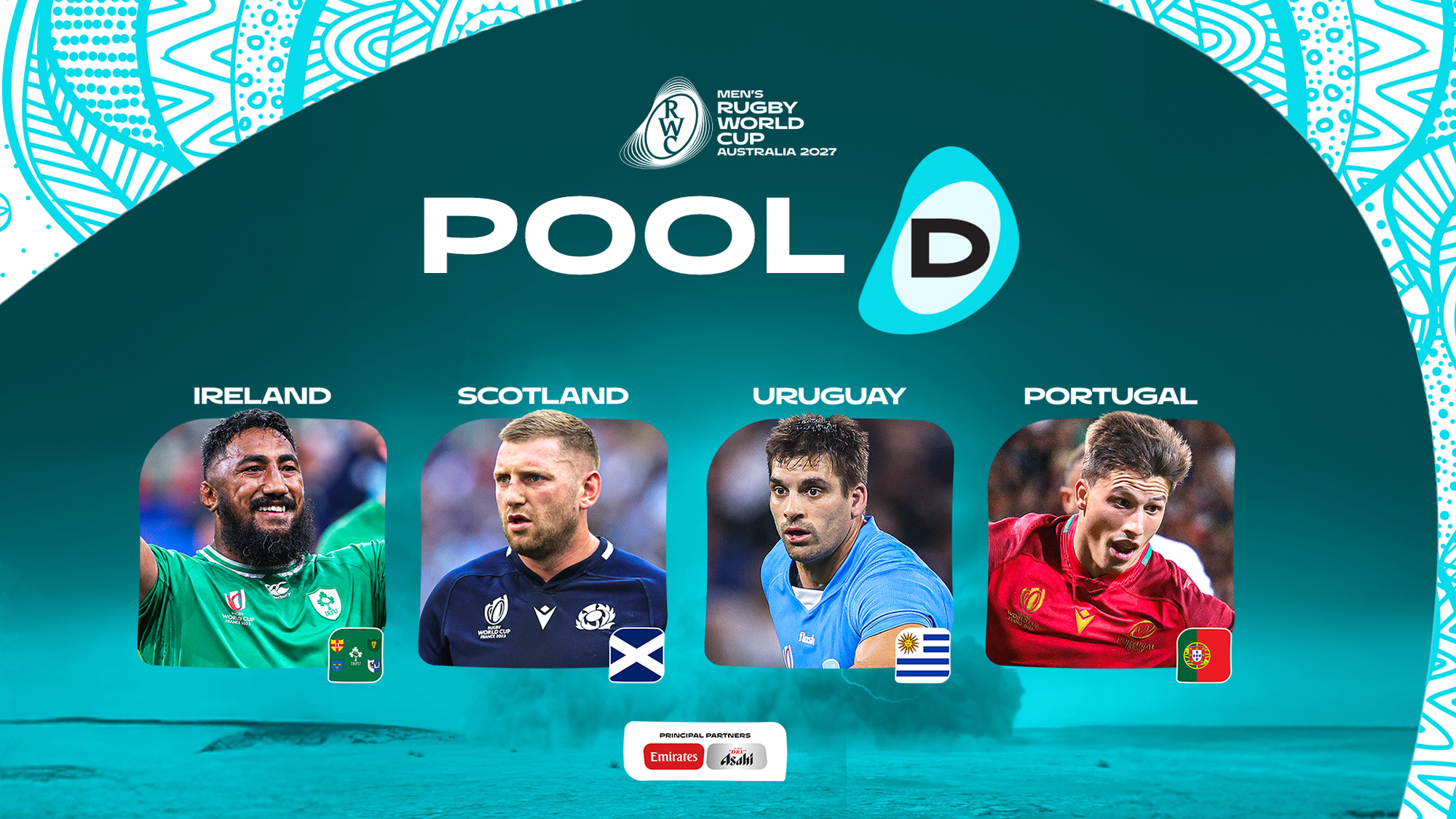 Pool Break Sign Ireland Drawn In Pool D For Rugby World Cup 2027 | Irish Rugby