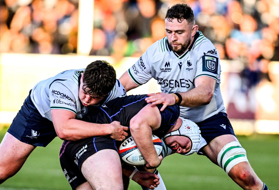 Connacht forwards Billy Bohan and Josh Murphy