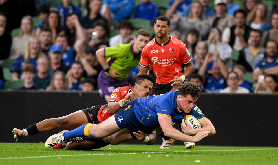 Gus McCarthy came off the bench to score for Leinster