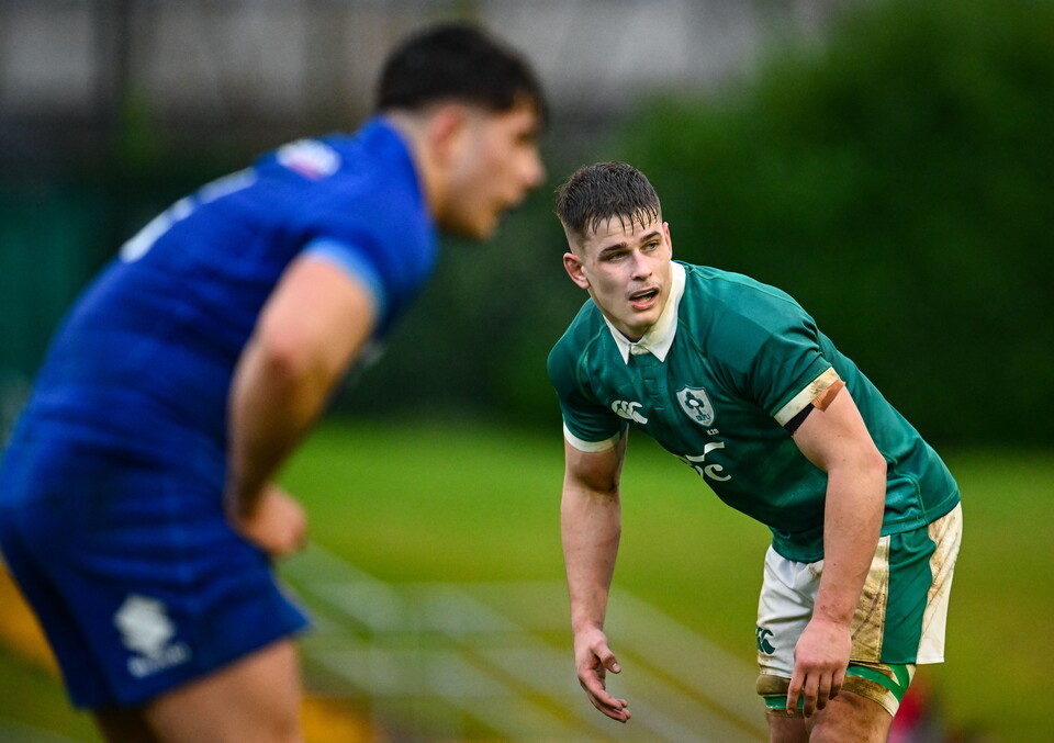 Ireland Under-20 back rower Alex Lautsou