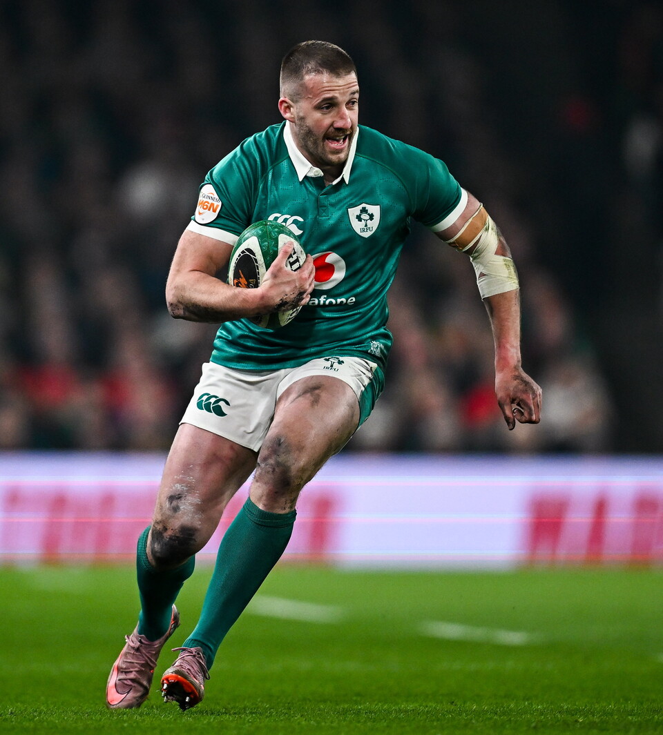 Ulster and Ireland's Stuart McCloskey