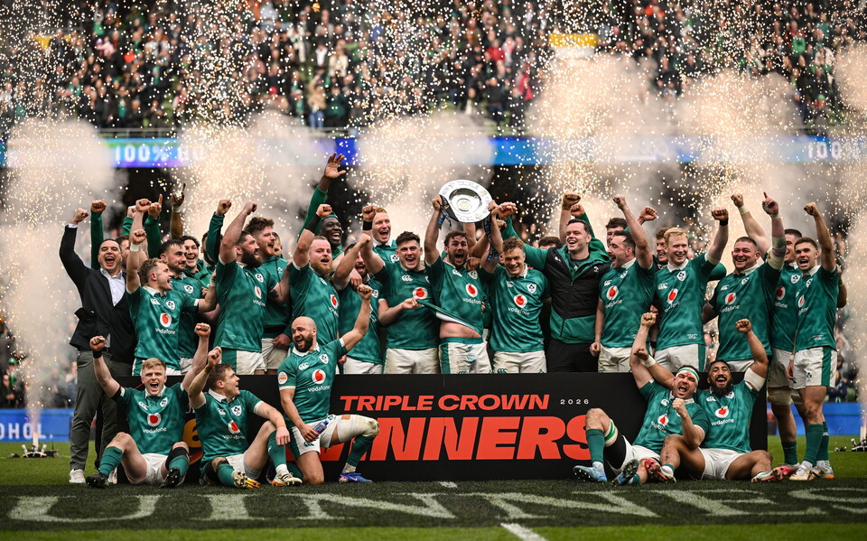 Ireland retained the Triple Crown in March
