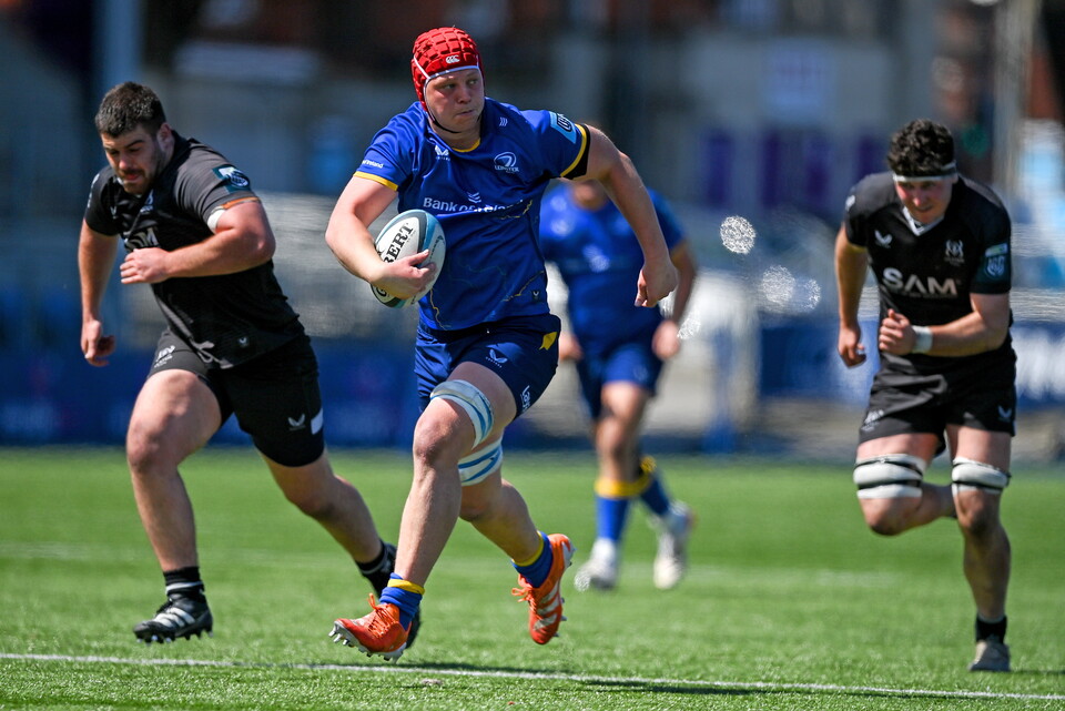 Mahon Ronan in action for Leinster 'A'