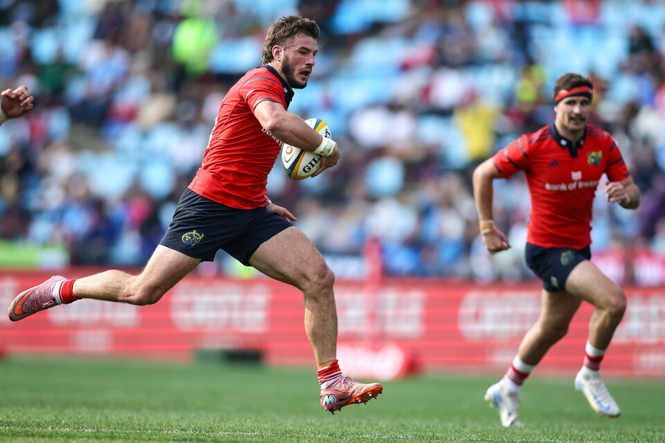 Munster centre Alex Nankivell