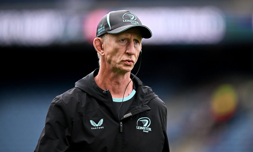 Leinster head coach Leo Cullen