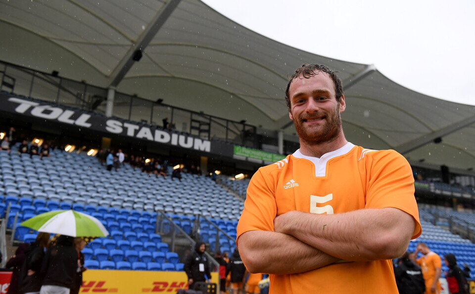 Oli Jager during his time in New Zealand