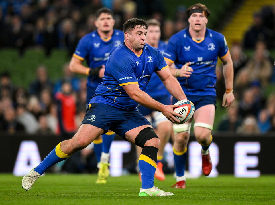 Leinster and Ireland prop Thomas Clarkson
