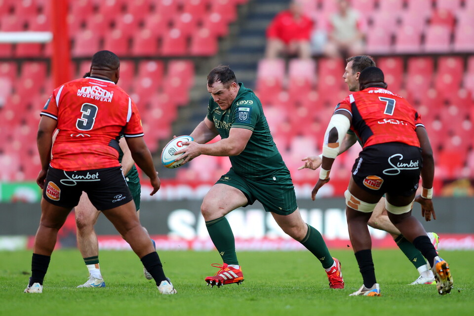 Peter Dooley in action against the Lions in April