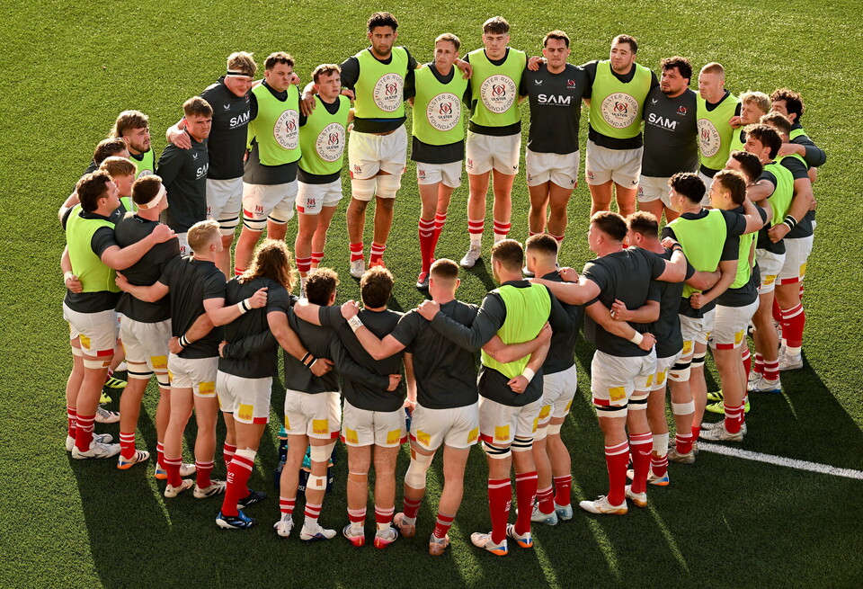 The Ulster Men's squad at Affidea Stadium