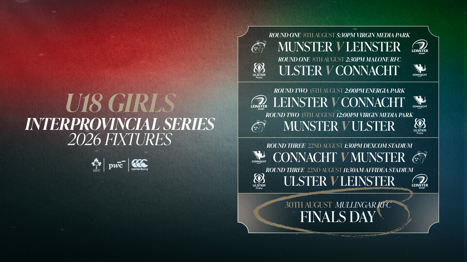 u18 girls fixtures