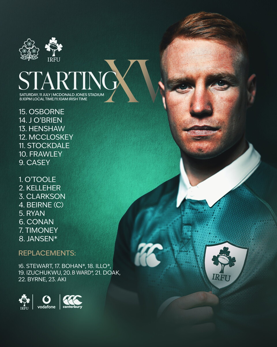 Ireland Team v Japan 26