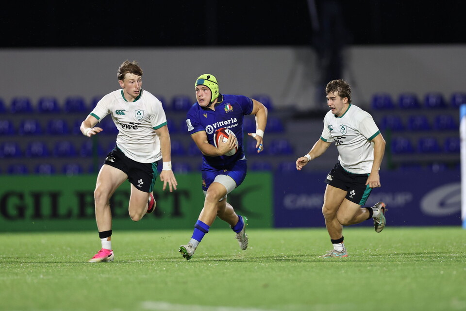 The Ireland U-20s faced Italy in Kutaisi