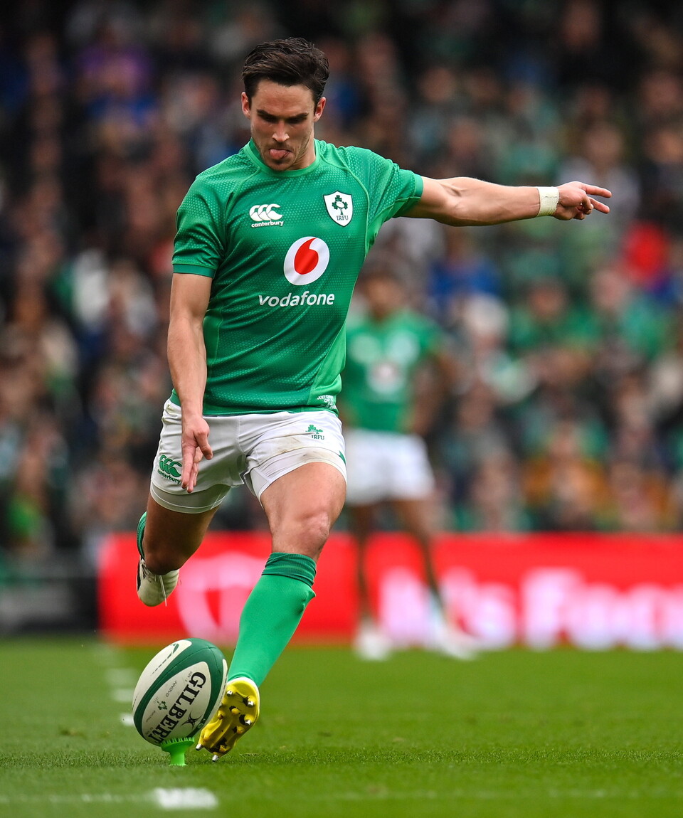 Joey Carbery in action for Ireland