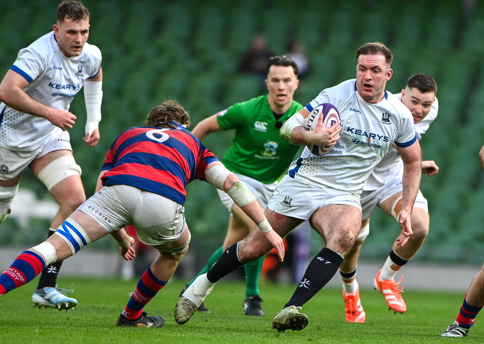 Niall Kenneally in action for Cork Constitution