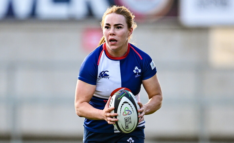 Niamh Marley in action for the Wolfhounds