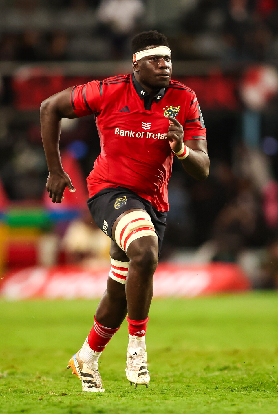 Munster and Ireland lock Edwin Edogbo