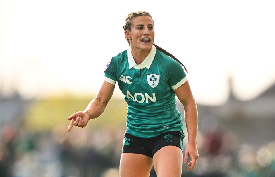 Ireland dual international Emily Lane
