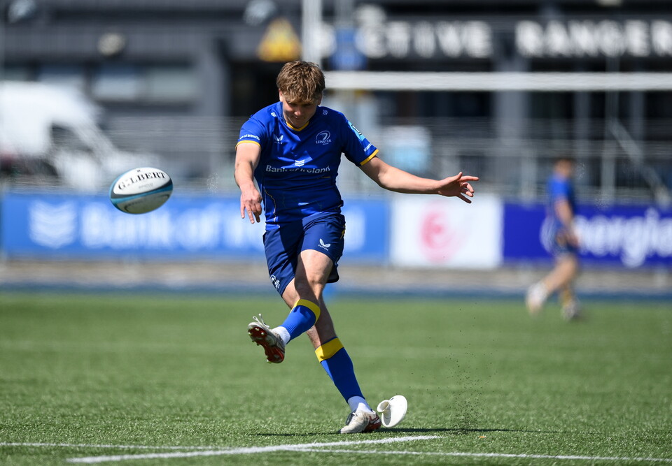 Leinster youngster Caspar Gabriel