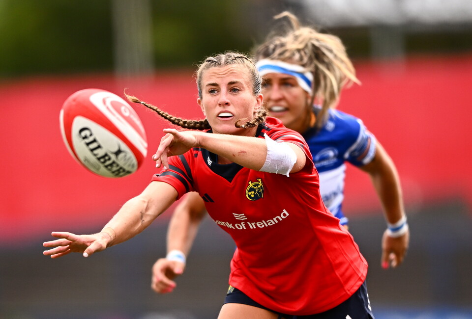 Emily Lane was one of Munster's debutants against Leinster