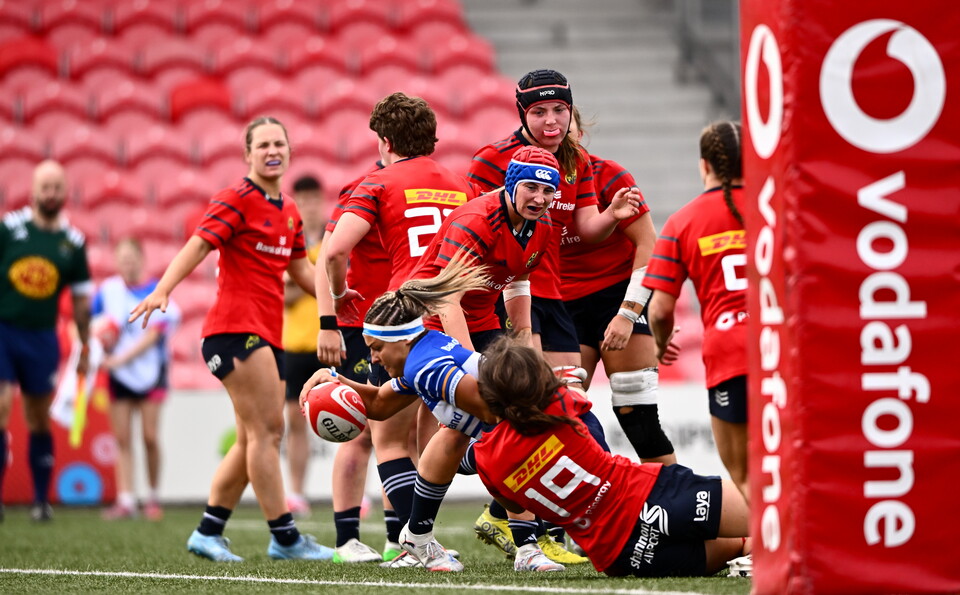 Erin King marked her Leinster debut with a try