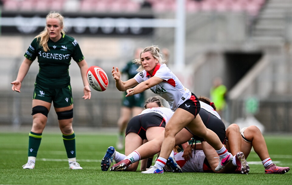 Ulster scrum half Rachael McIlroy