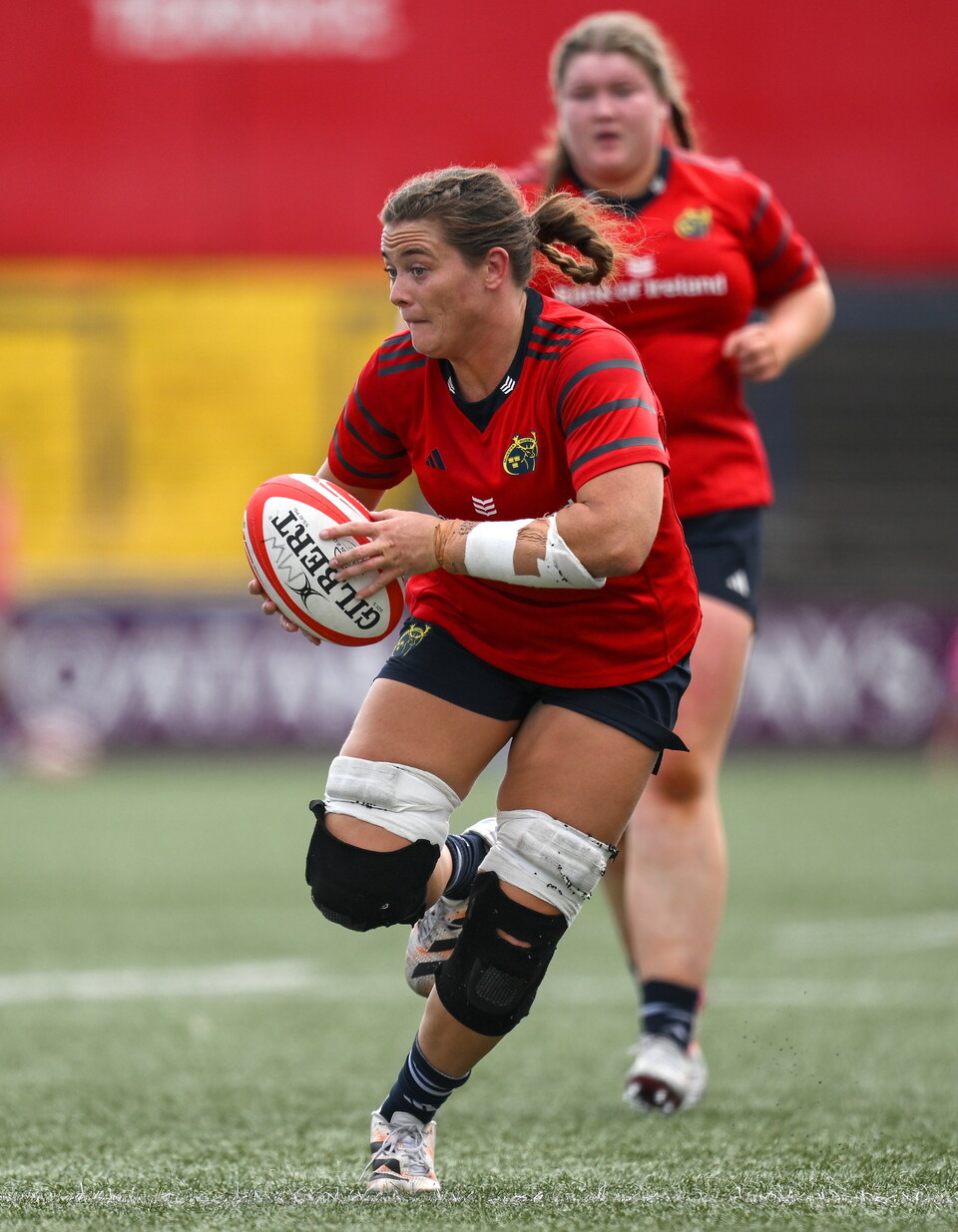 Munster's Jane Clohessy on the charge