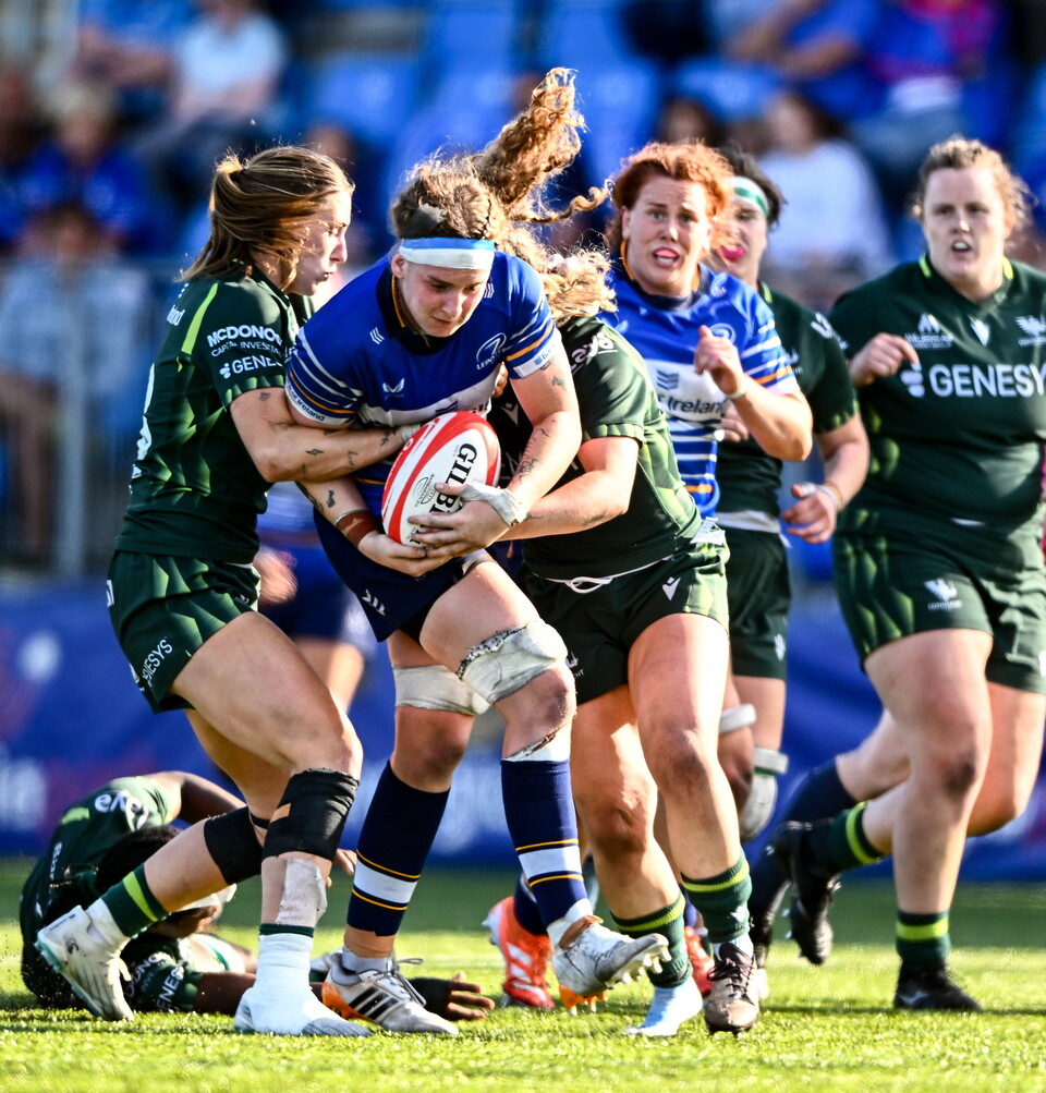Ruth Campbell in action for Leinster against Connacht