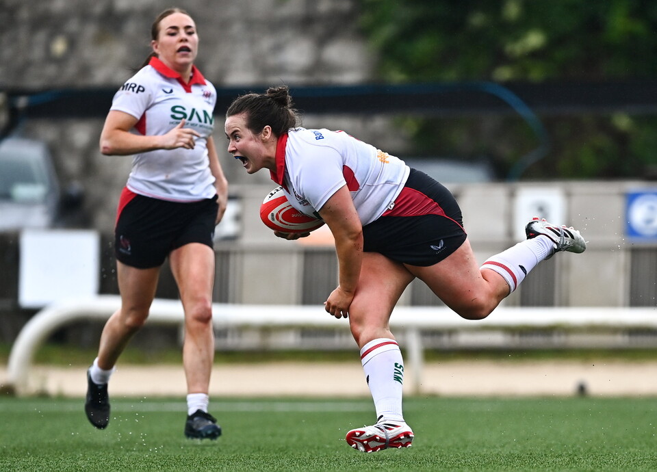 Siobhán Sheerin was Ulster's fifth and final try scorer against Connacht