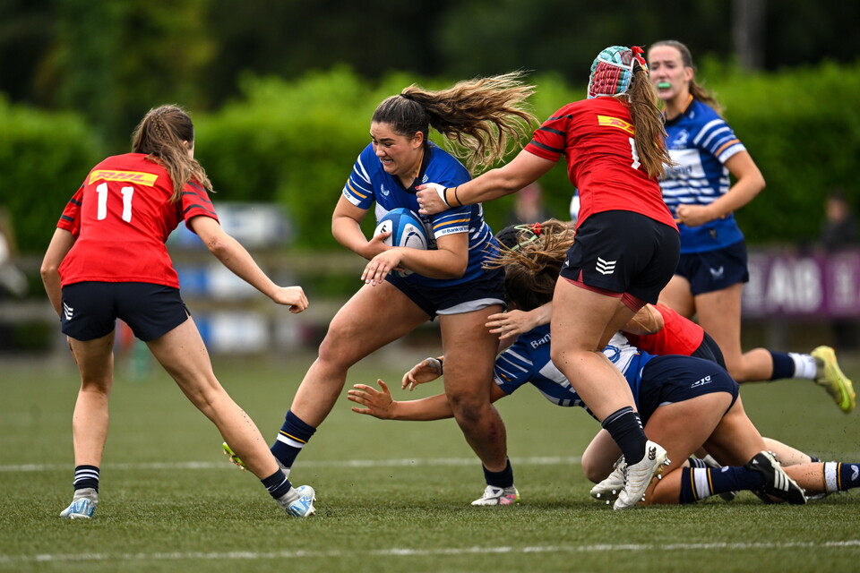 Sophie McDonagh in action for the Leinster U-18 Girls