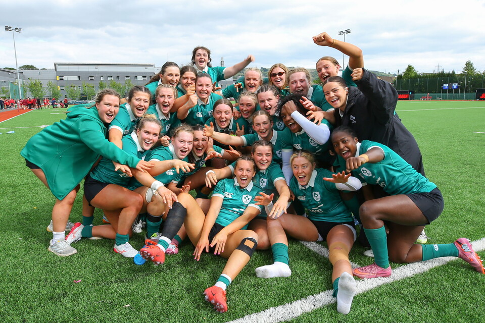 The Ireland Under-21 Women's squad