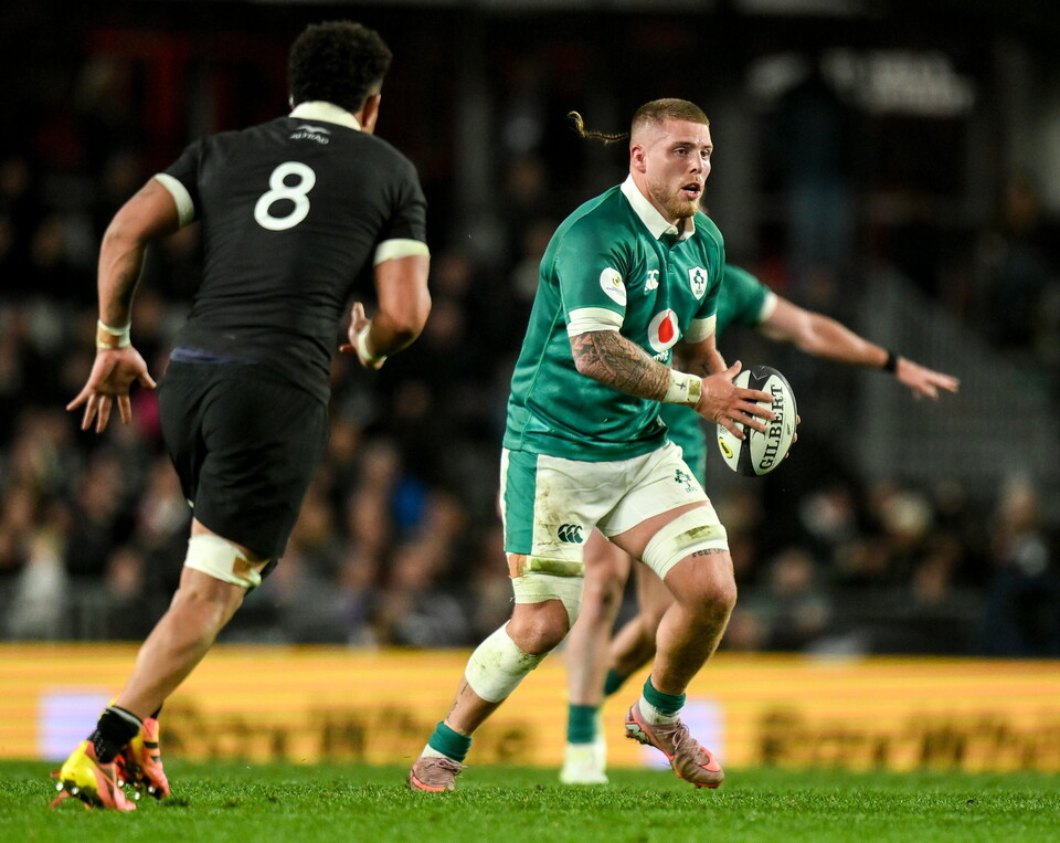 Connacht and Ireland's Sean Jansen