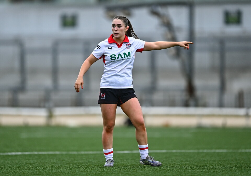 Virginia youngster Caitlin Crowe during Ulster's play-off win over Connacht