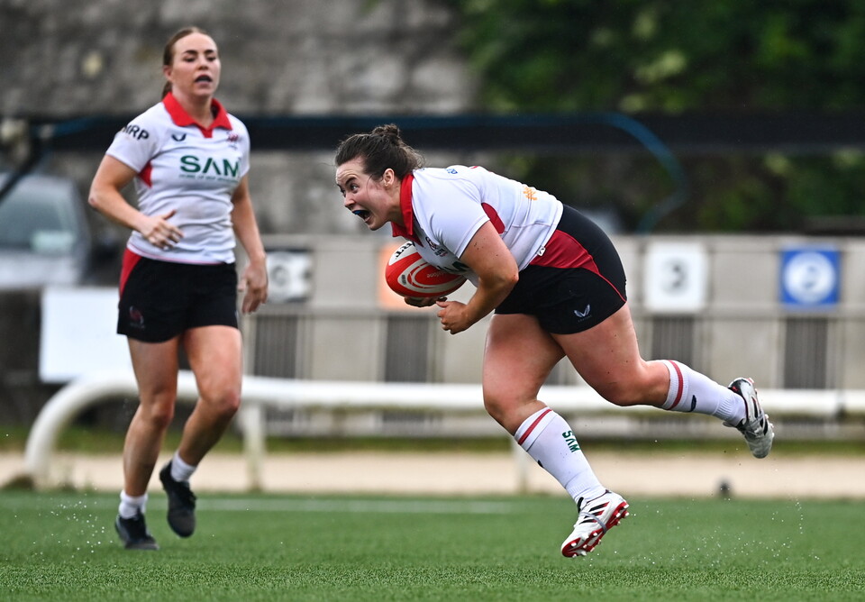 Replacement Siobhán Sheerin was one of Ulster's try scorers against Connacht