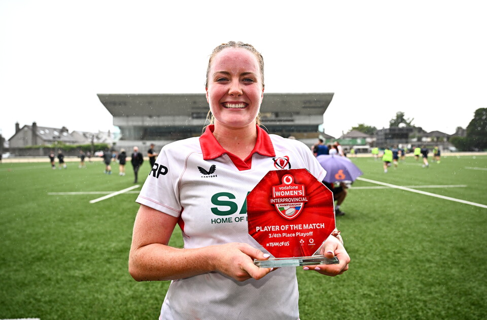 Fiona Tuite-O'Sullivan was Ulster's player-of-the-match against Connacht