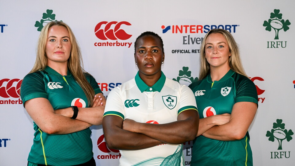 Fiona Tuite-O'Sullivan, Linda Djougang, and Stacey Flood