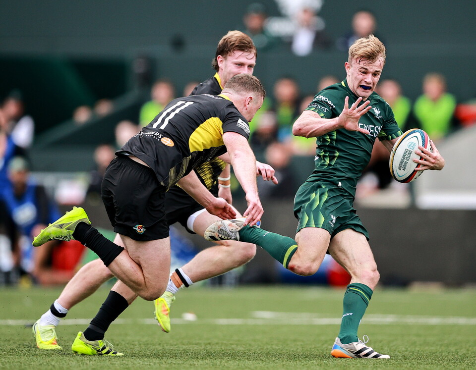 Connacht's Ben Murphy in pre-season action against Ealing Trailfinders