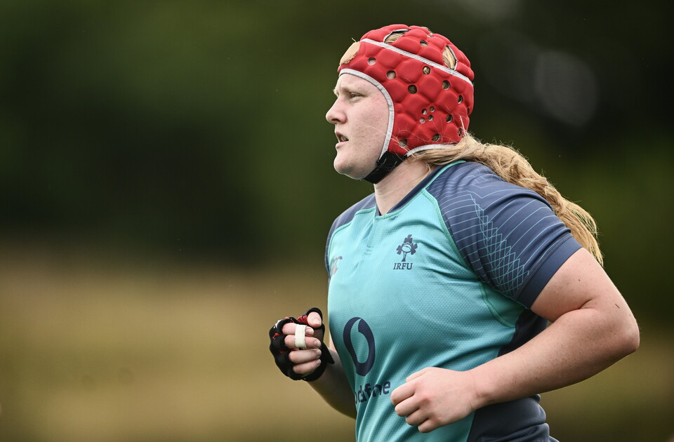 Ireland number 8 Aoife Wafer