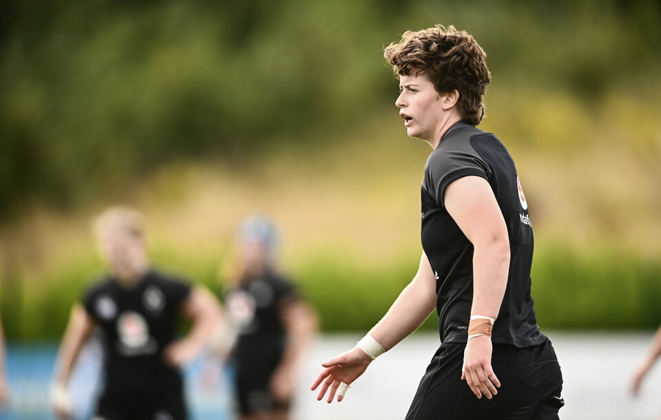 Caitríona Finn during an Ireland training session
