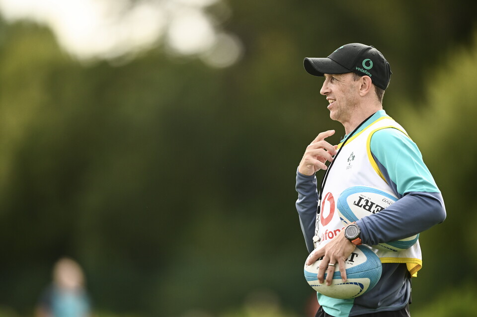 Ireland head coach Scott Bemand