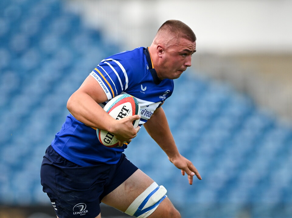 Leinster Academy back rower Josh Ericson