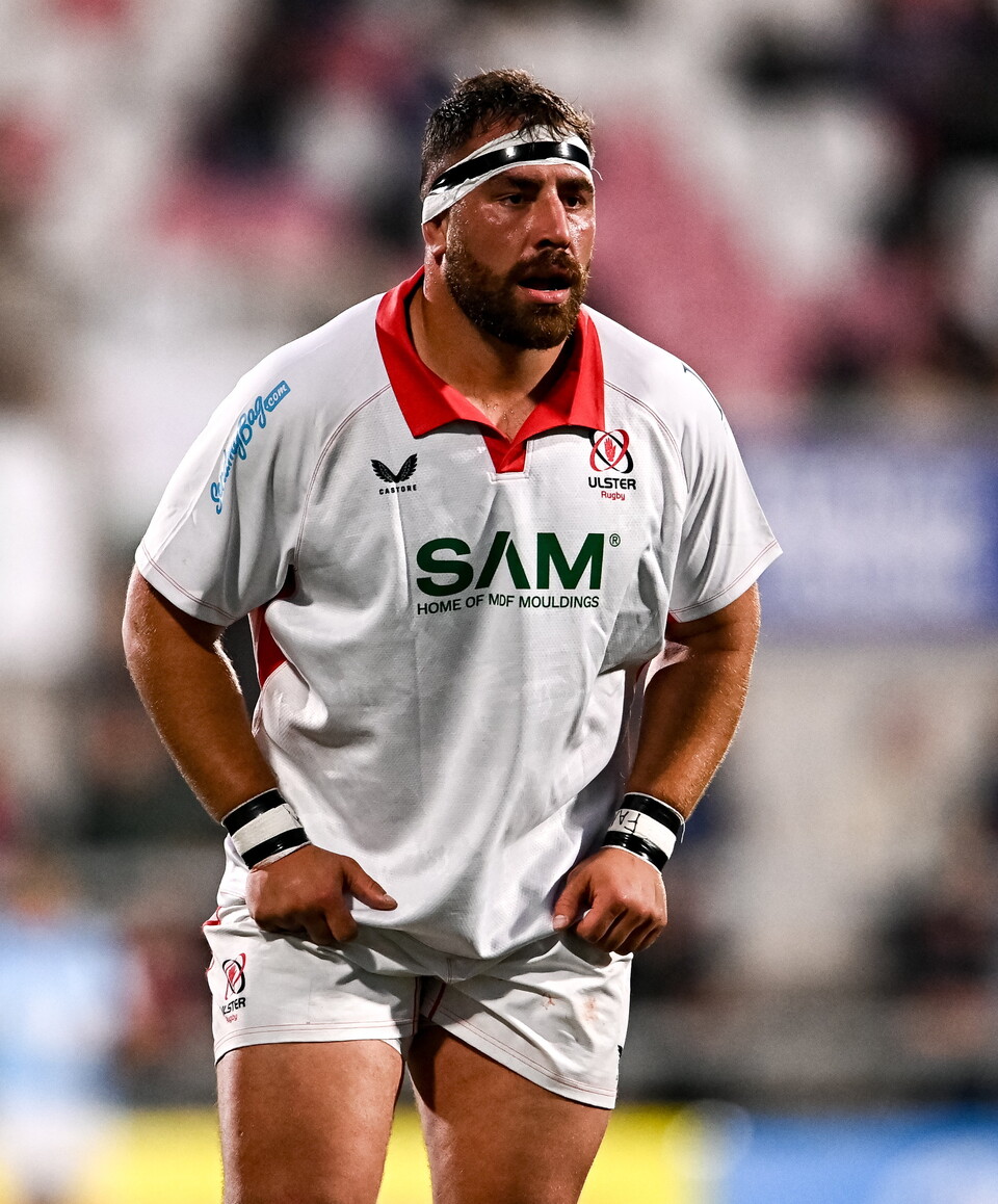 Ulster's Argentinian prop Eduardo Bello
