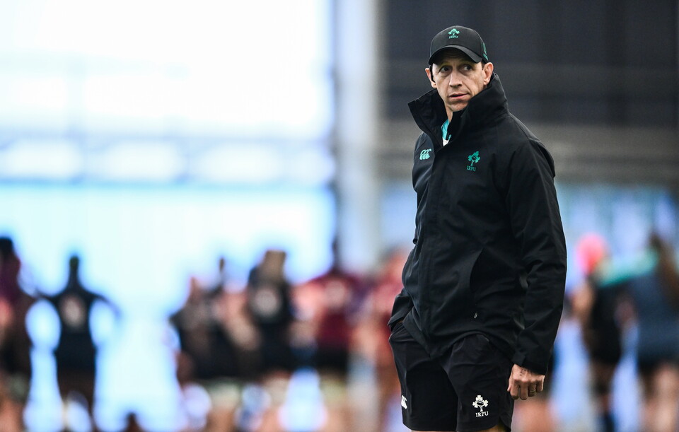 Ireland Women's head coach Scott Bemand