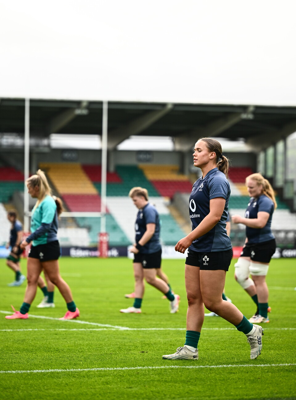 Robyn O'Connor during an Ireland Captain's Run session
