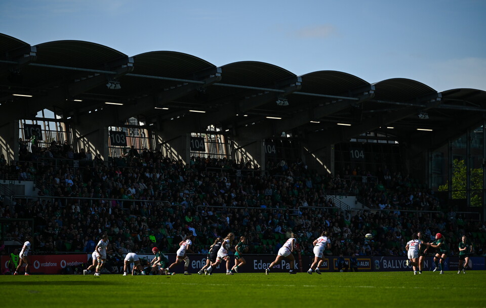 A view of the Tallaght Stadium crowd
