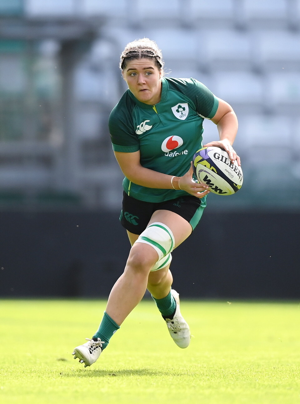 Jemima Adams Verling on the charge for Ireland
