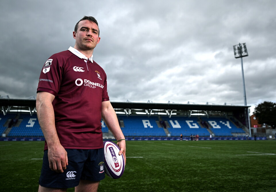 James Ferguson captained Enniskillen to promotion to the All-Ireland League