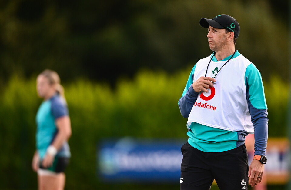 Ireland head coach Scott Bemand