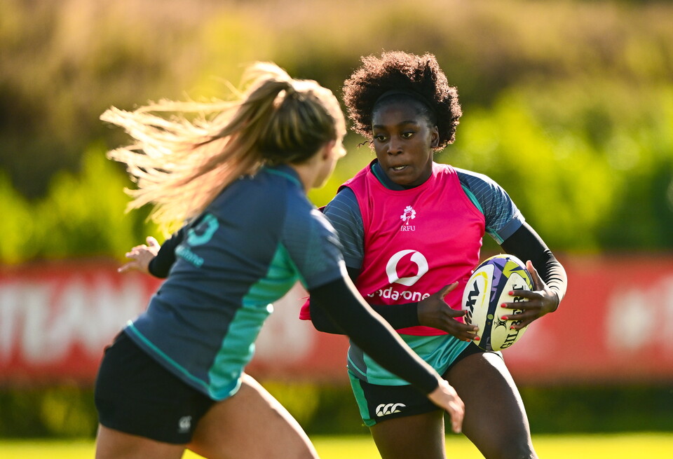 Chisom Ugwueru takes on Aoife Dalton