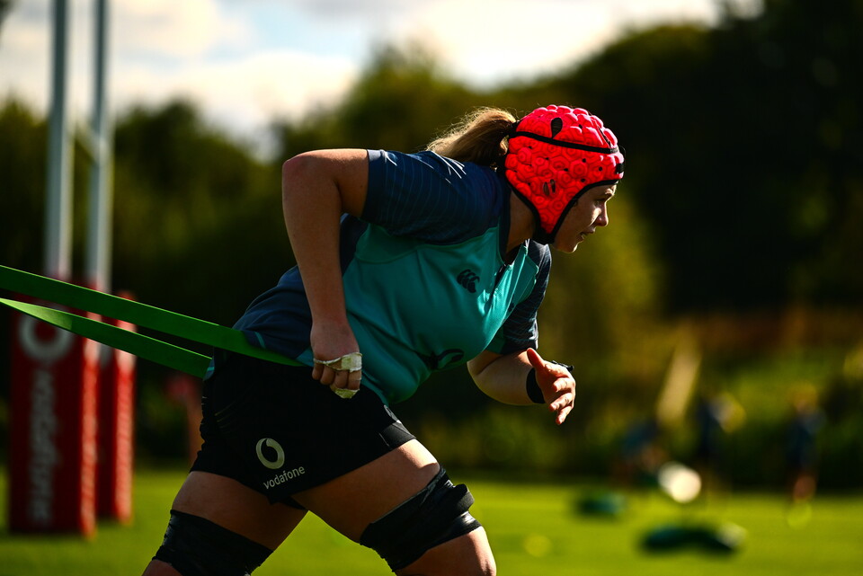 Versatile Ireland forward Dorothy Wall