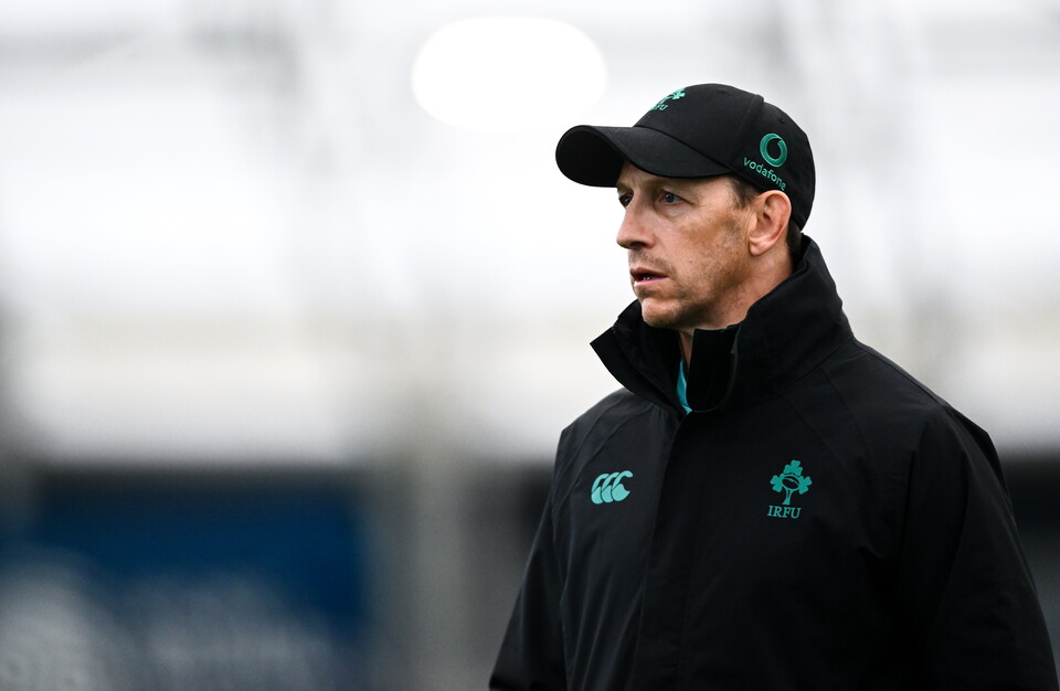 Ireland head coach Scott Bemand
